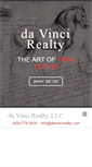 Mobile Screenshot of davincirealty.com